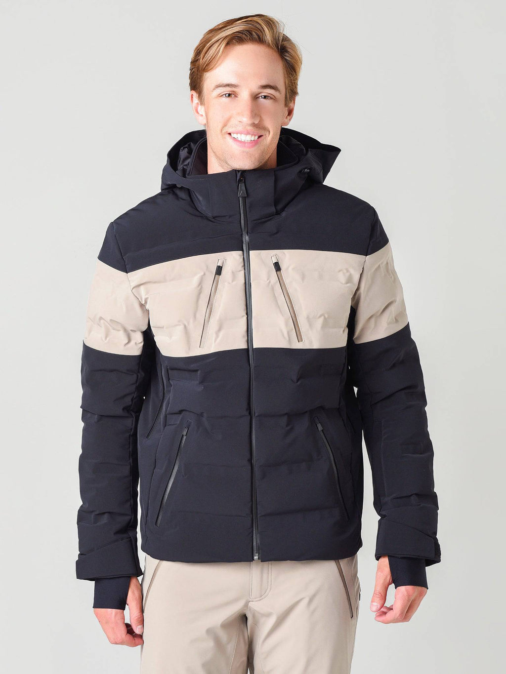 Aztech Mountain Stripe Nuke 4.0 Jacket - Saint Bernard