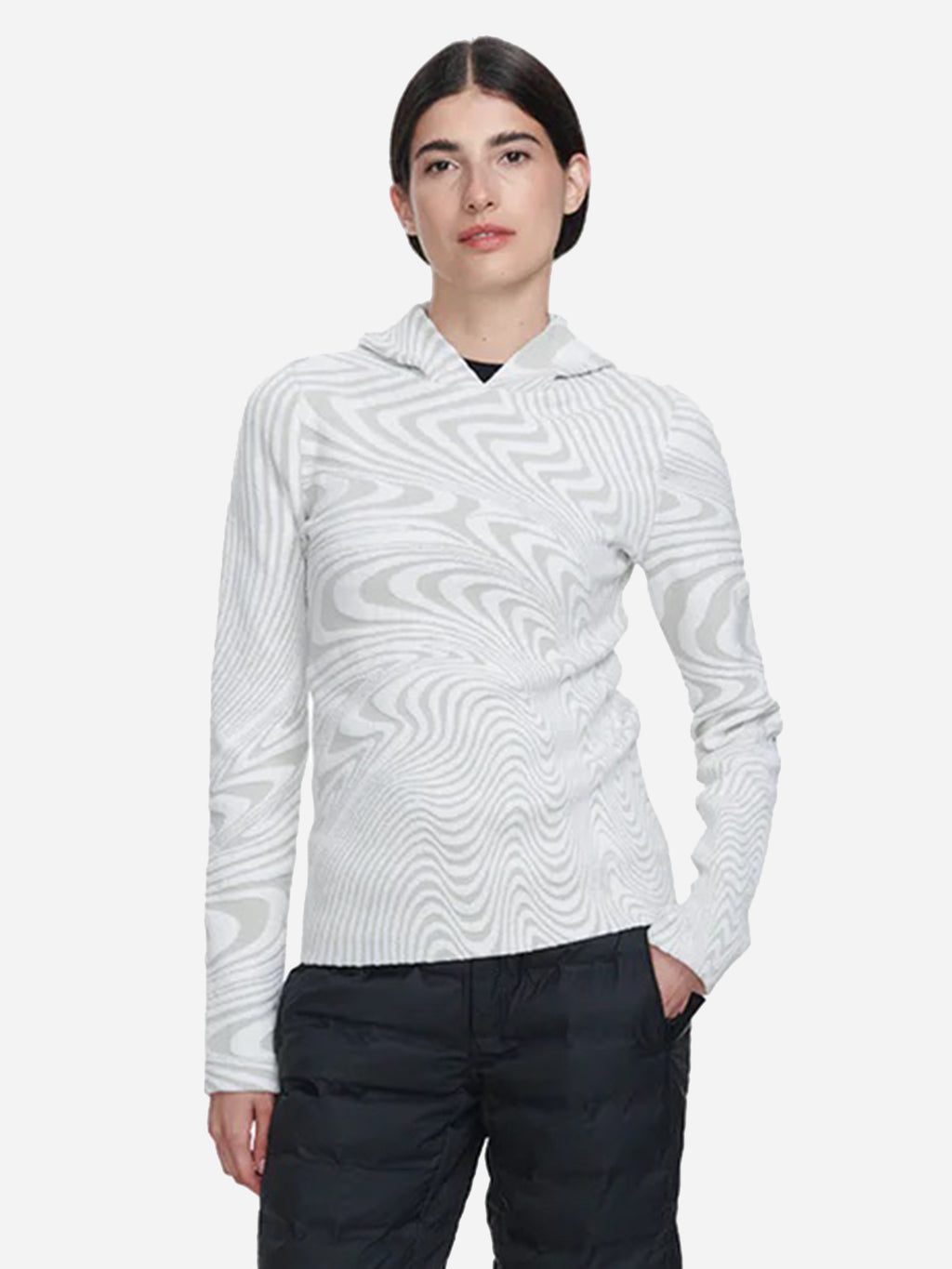 Aztech Mountain Women's Off Piste Jacquard Hoody - Saint Bernard