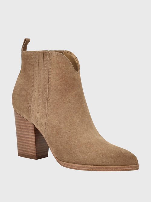 Marc Fisher Annabel Western Heeled Bootie