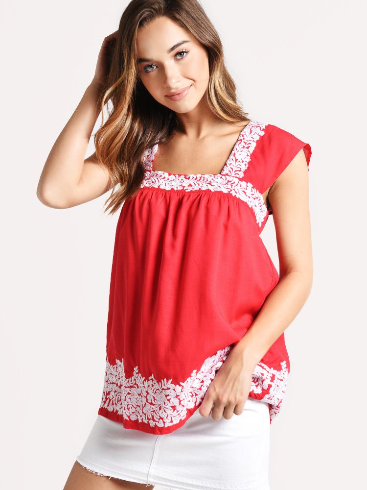 J. Marie The Ariana Top - Saint Bernard