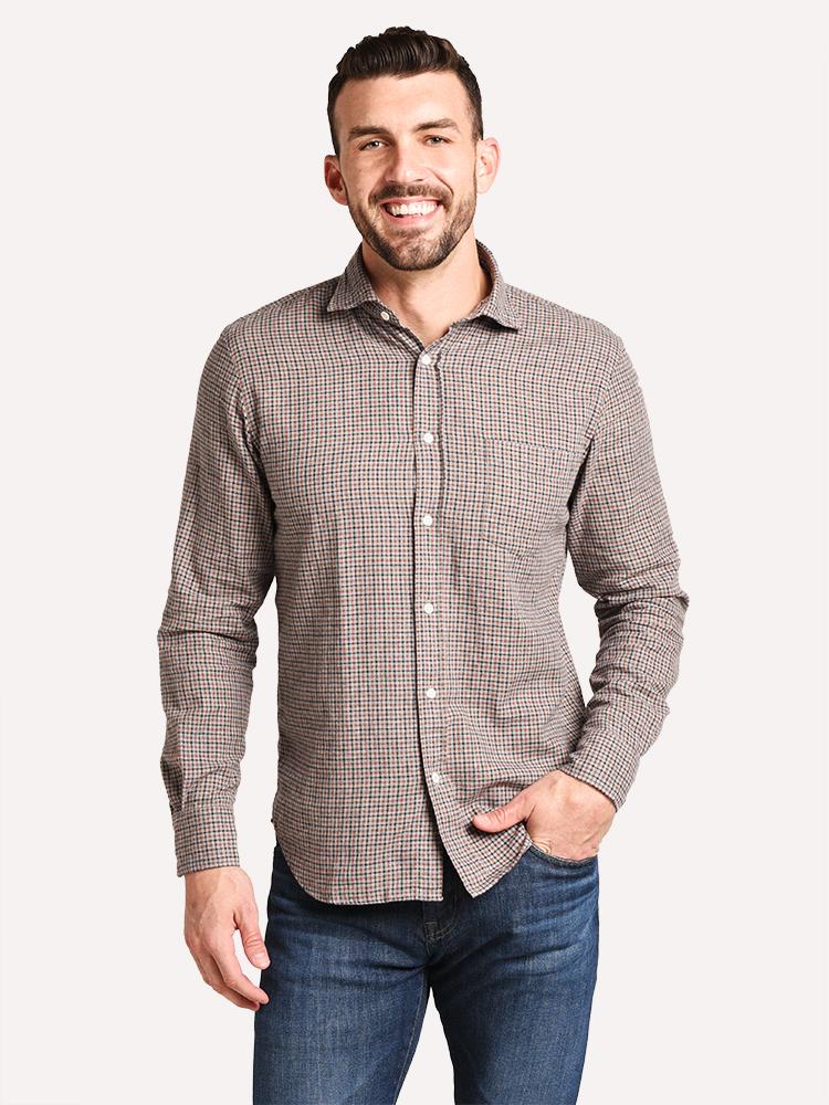 Hartford Men's Paul Woven Shirt - Saint Bernard