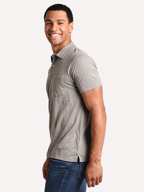 Hartford Men's Short Sleeve Knitted Polo