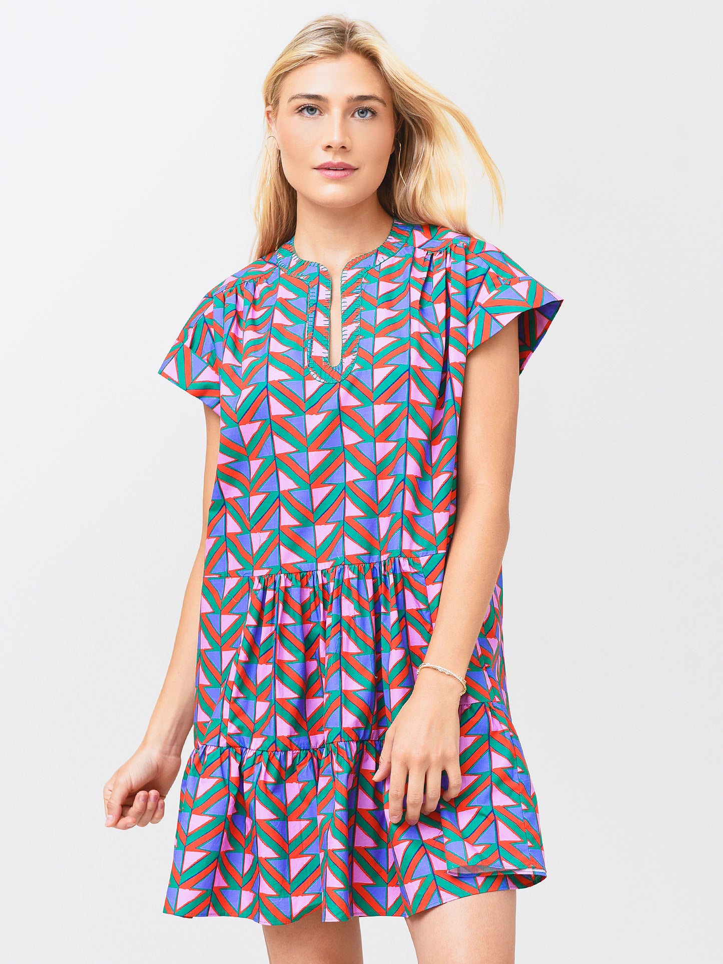 Saloni Women's Ashley B Dress - Saint Bernard