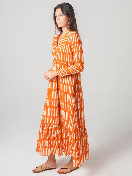 Hartford Women's Riad Striped Long Dress