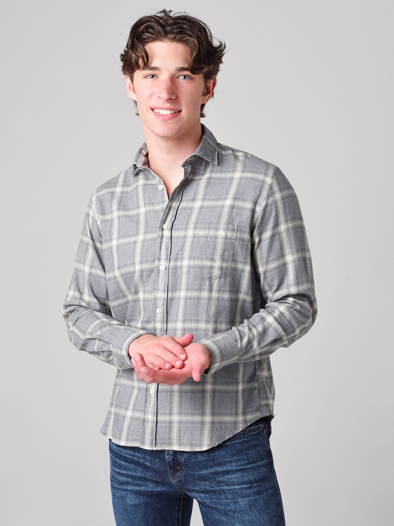 Hartford Men's Paul Woven Shirt - Saint Bernard