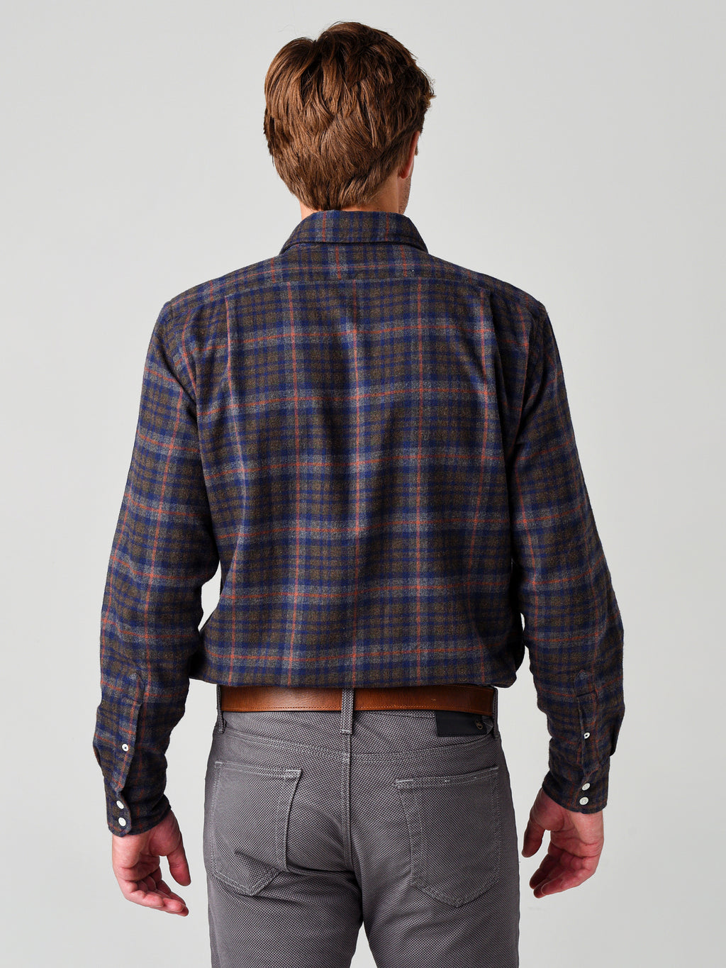 AU11023xBLUEBROWNORANGEGREYPLAID-alt2