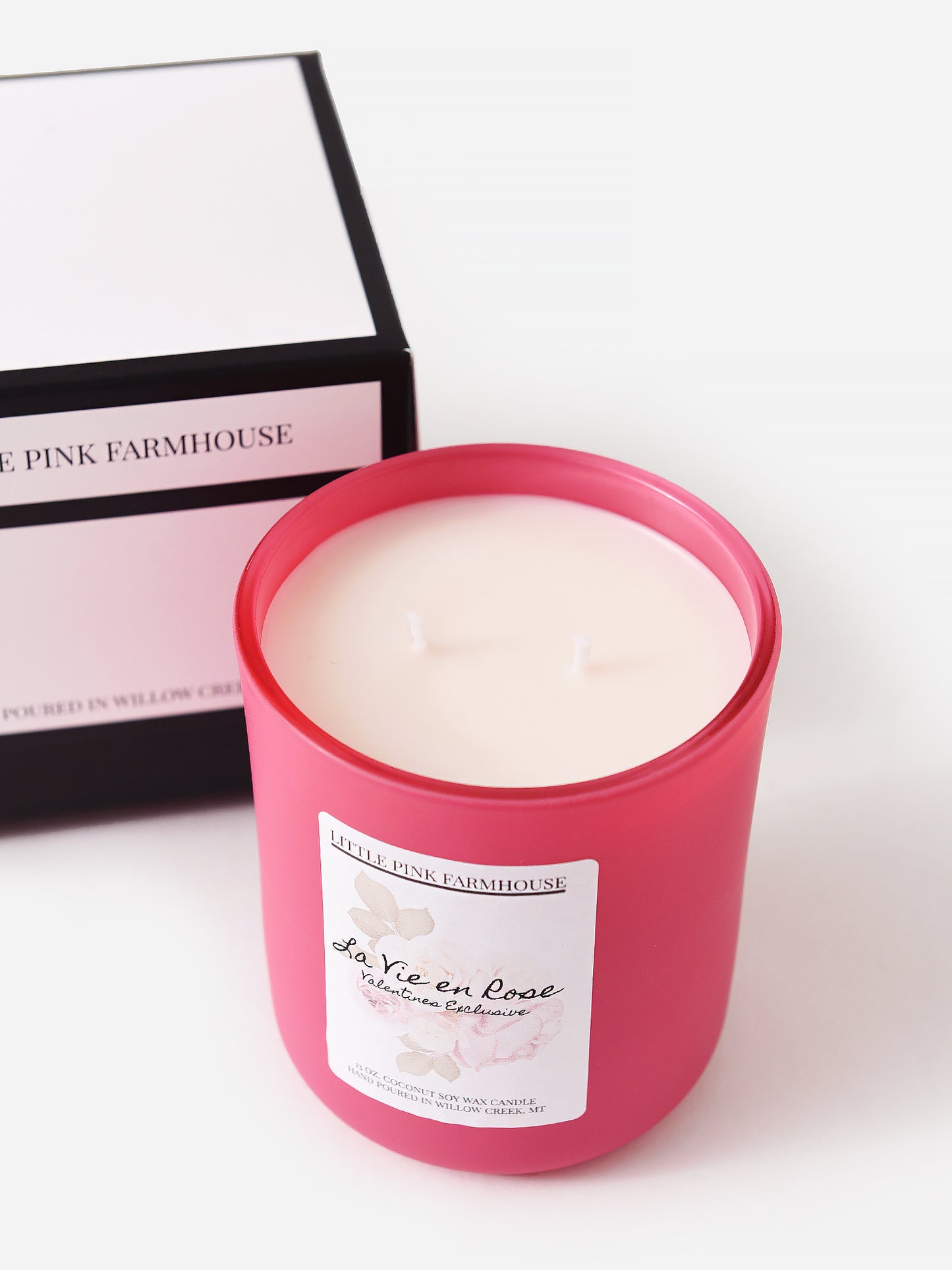 Little Pink Farmhouse Aura Candle