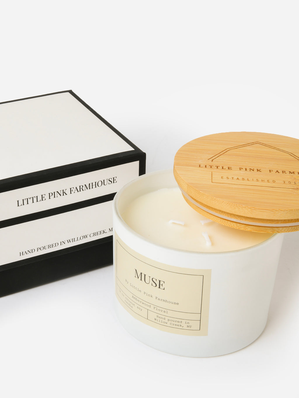 Little Pink Farmhouse Aura Candle - Saint Bernard