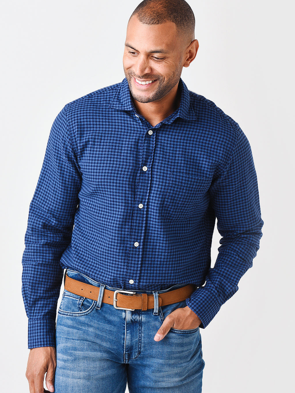 Hartford Men's Paul Woven Shirt - Saint Bernard
