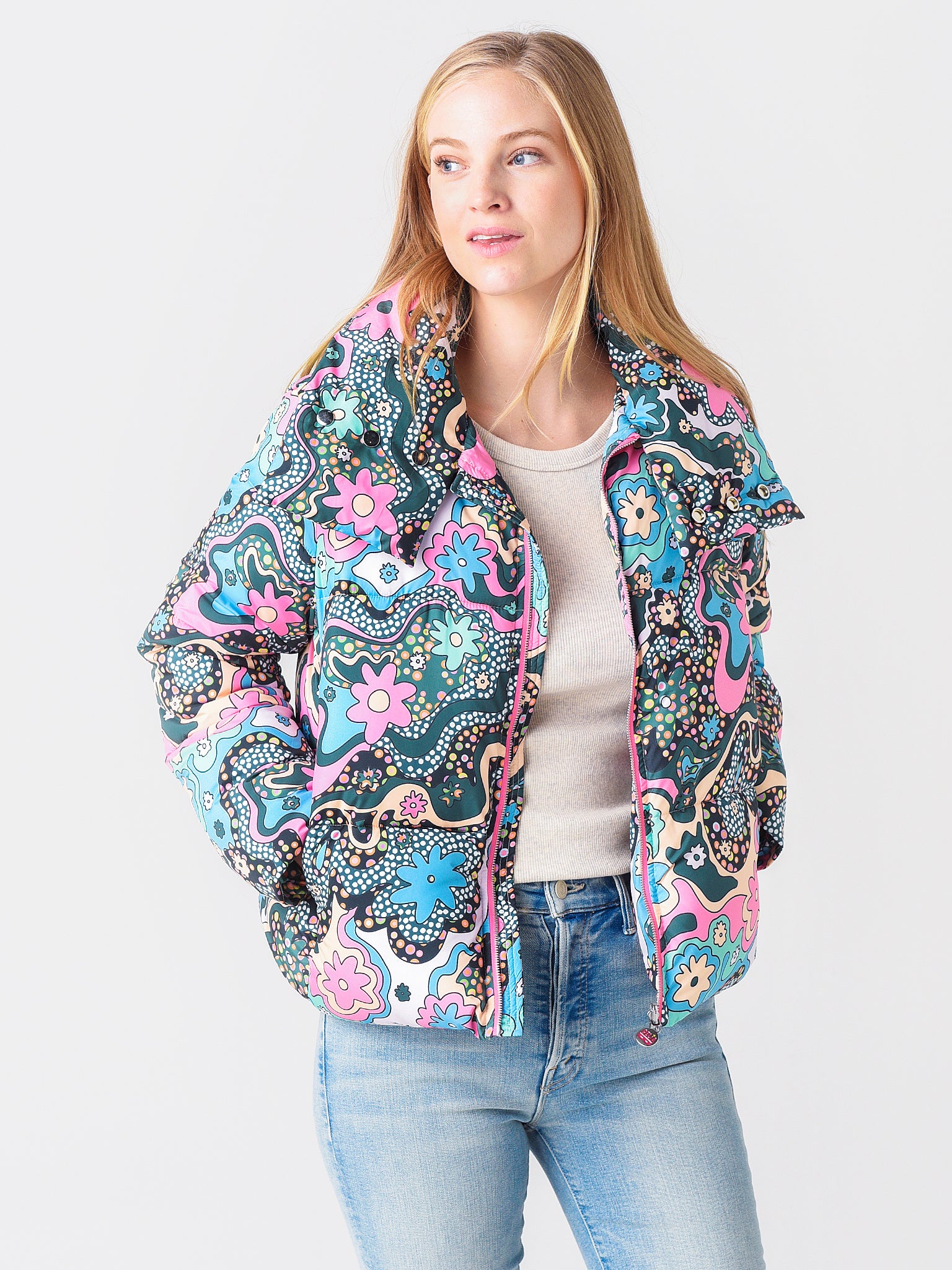 Celia B Women's Leaf Jacket - Saint Bernard