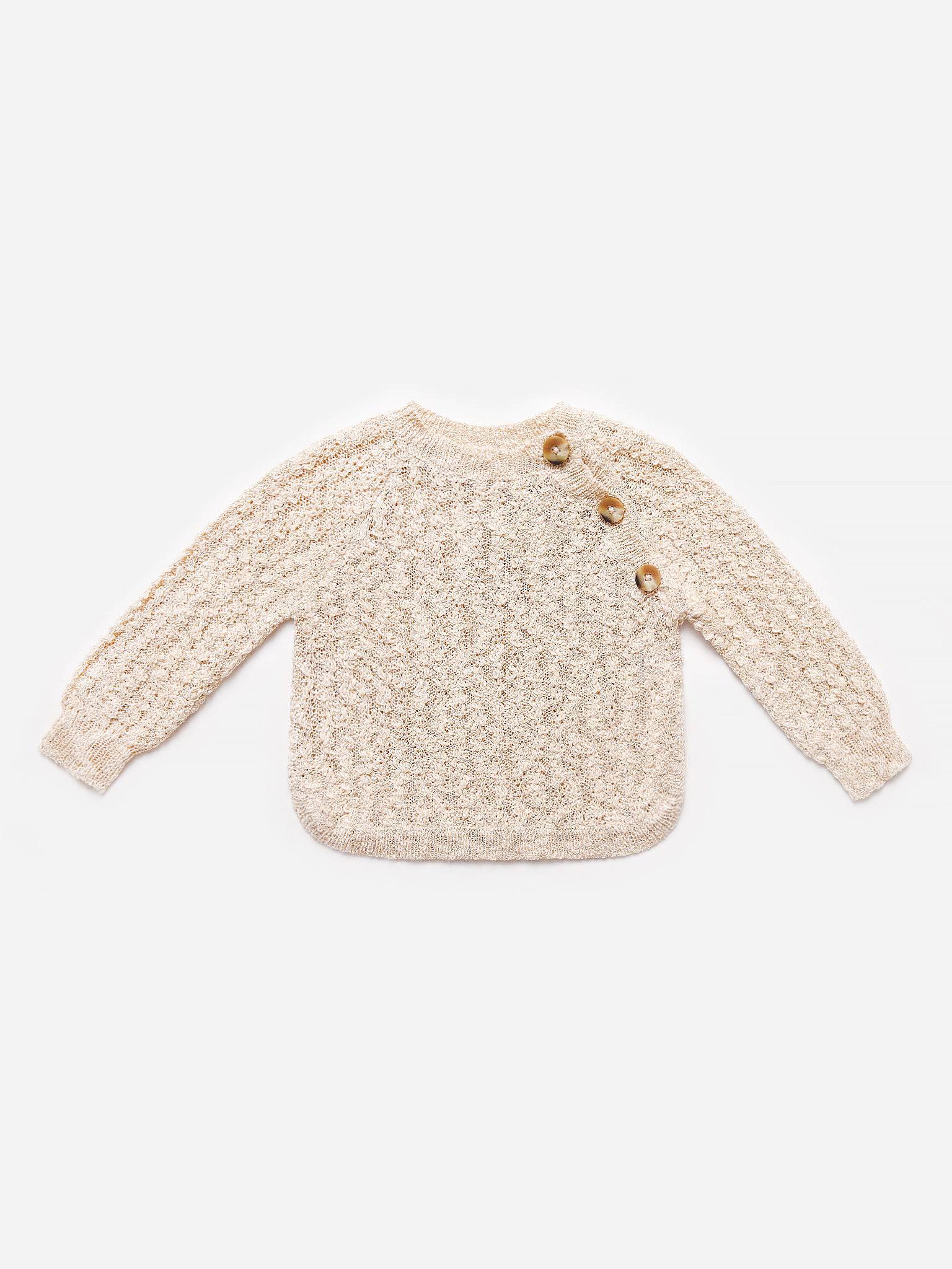 Lali Little Kids' Pine Sweater - Saint Bernard