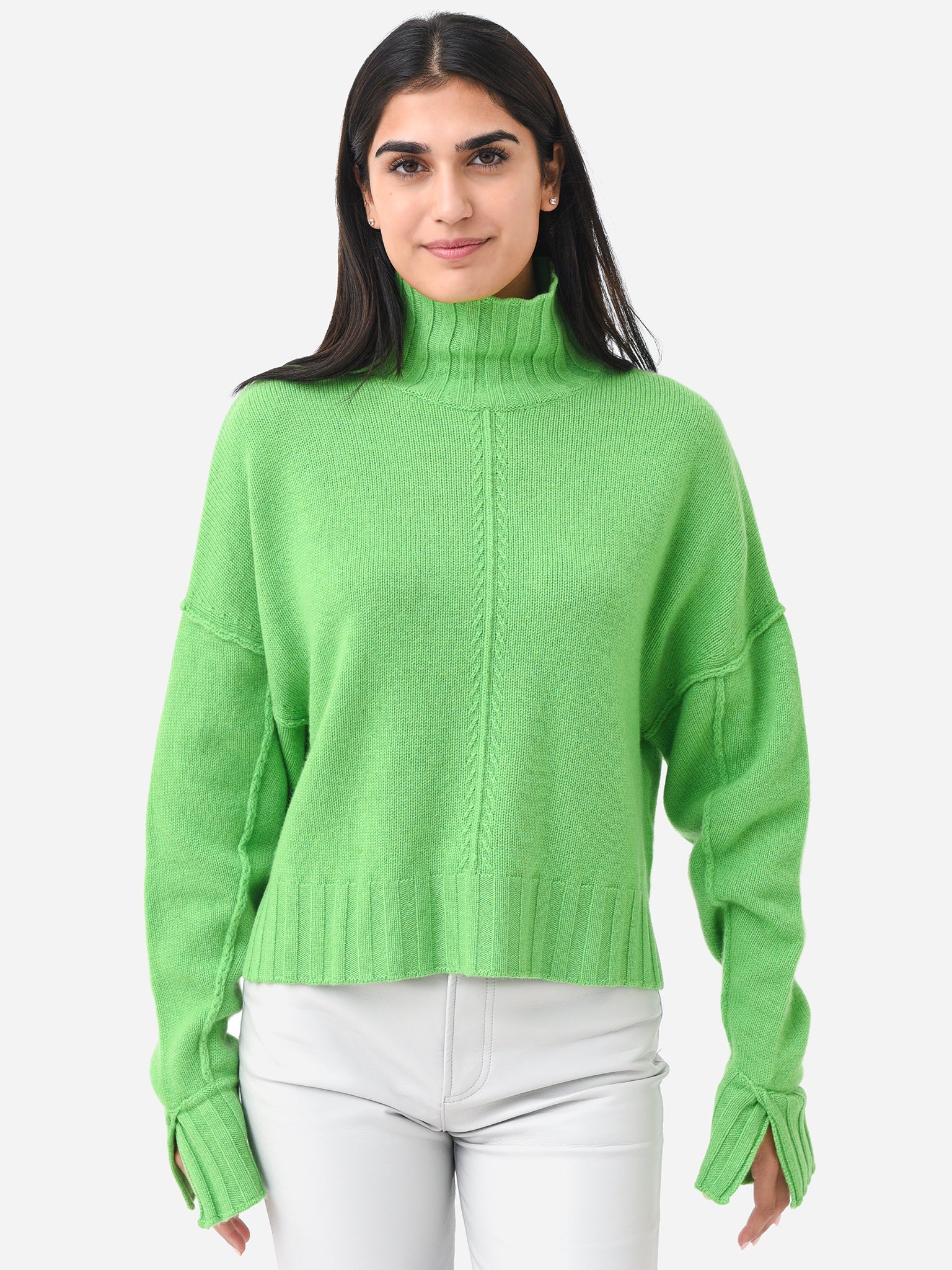 Van Kukil Women's Reese Turtleneck Jumper - Saint Bernard