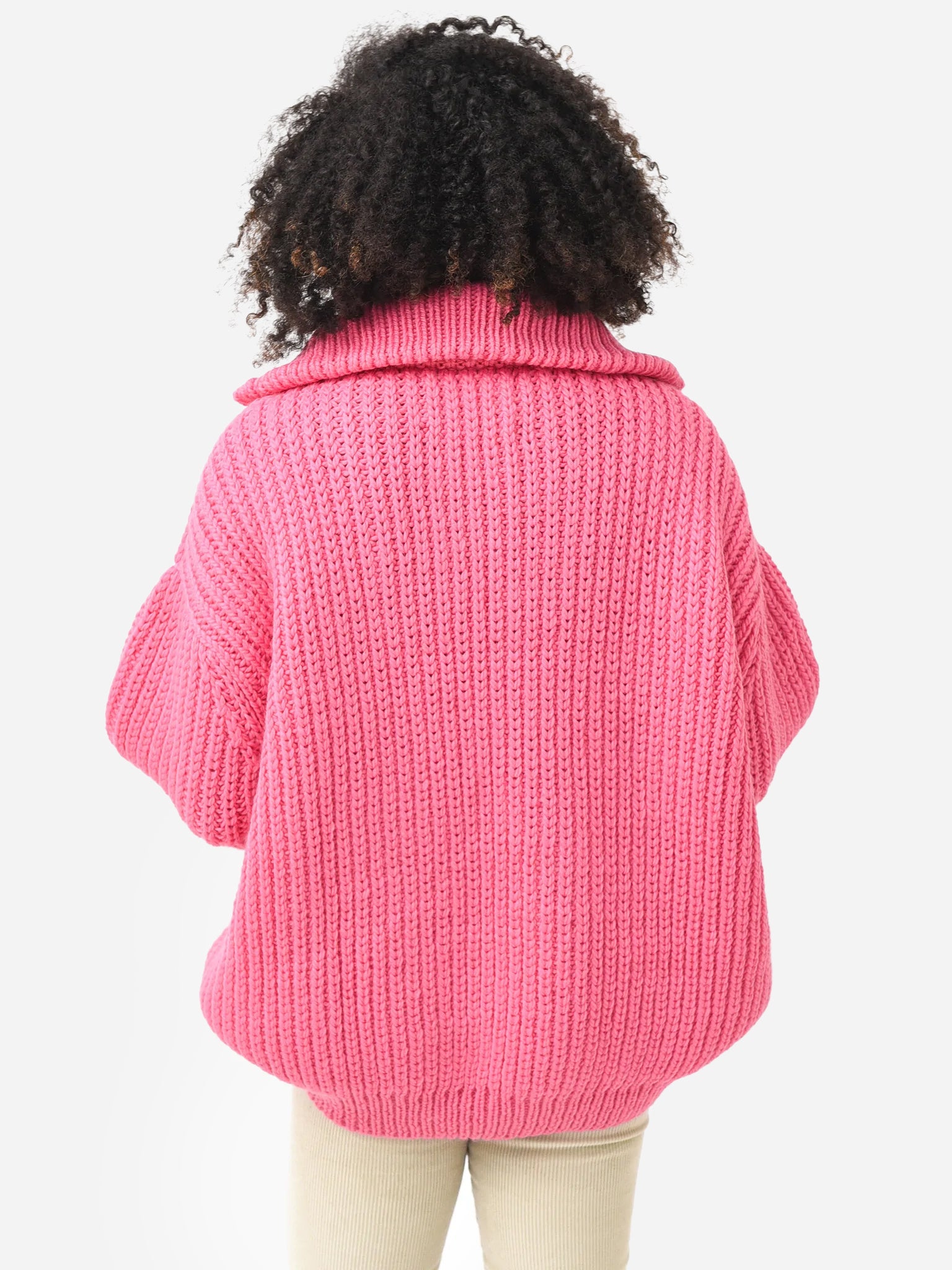 Mittens Women's Venson Fish High Neck Jumper Saint