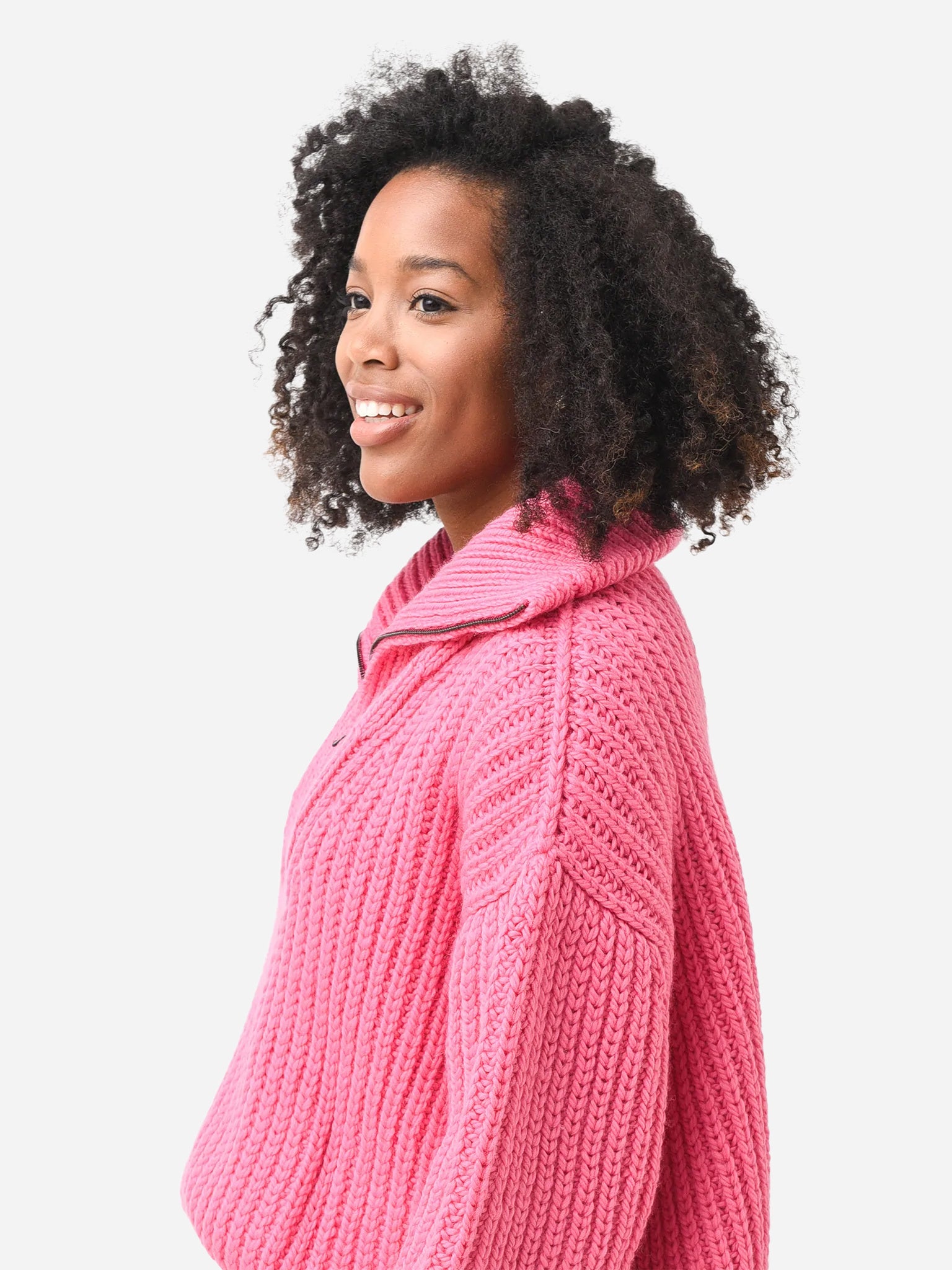 Mr. Mittens Women's Venson Fish High Neck Jumper - Saint Bernard