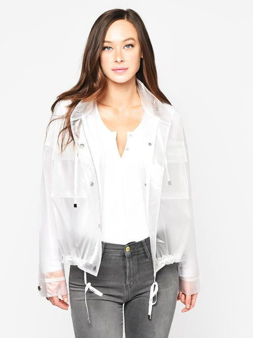 ATM Rubber Hooded Rain Jacket