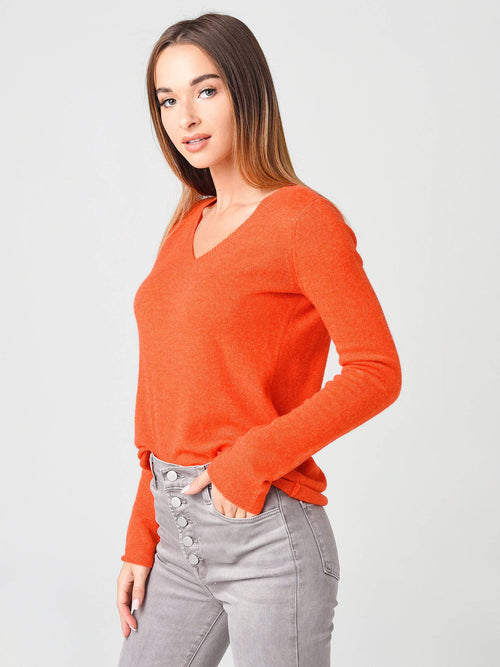 ATM Women's Cashmere V-Neck Sweater