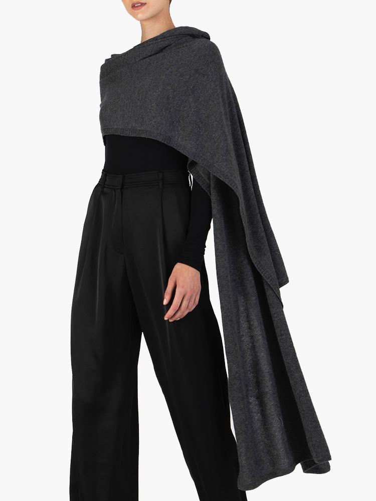 ATM Women’s Cashmere Blend Sweater Cape - Saint Bernard
