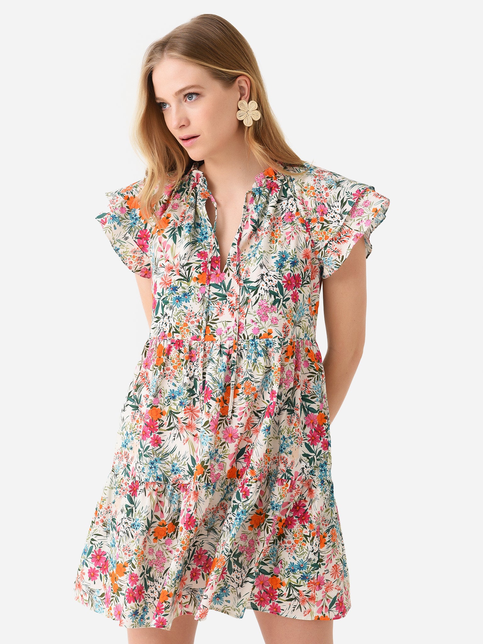 Lavender Brown Women's Hope Mini Dress - Saint Bernard