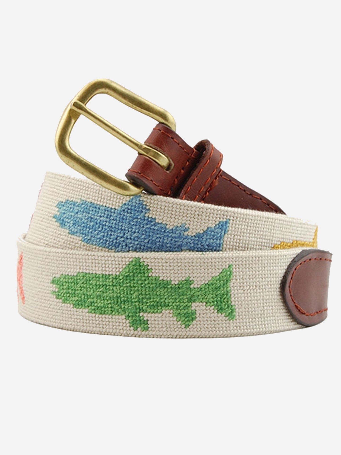 Smathers & Branson Rainbow Trout Belt - Saint Bernard