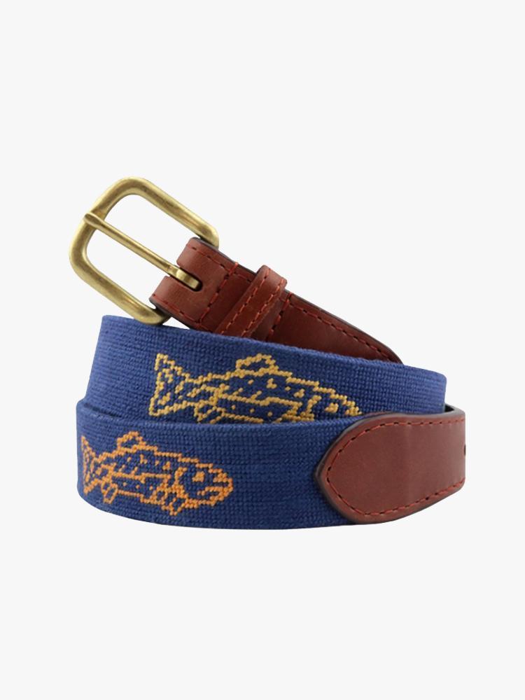 Smathers + Branson Catch Of the Day Belt - Saint Bernard