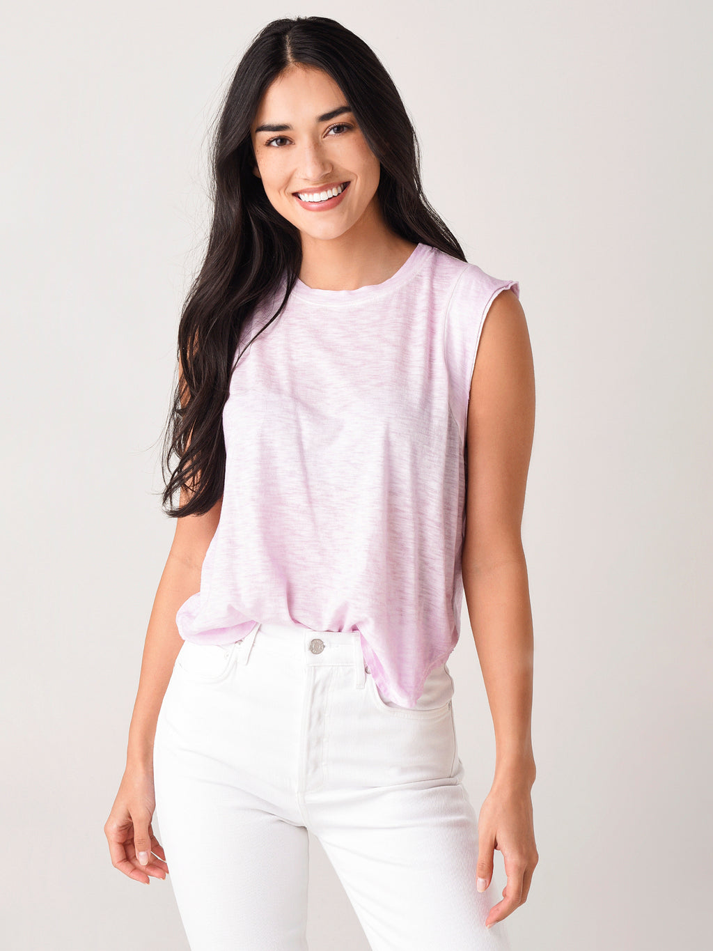 Bella Dahl Women's Crew Tank - Saint Bernard