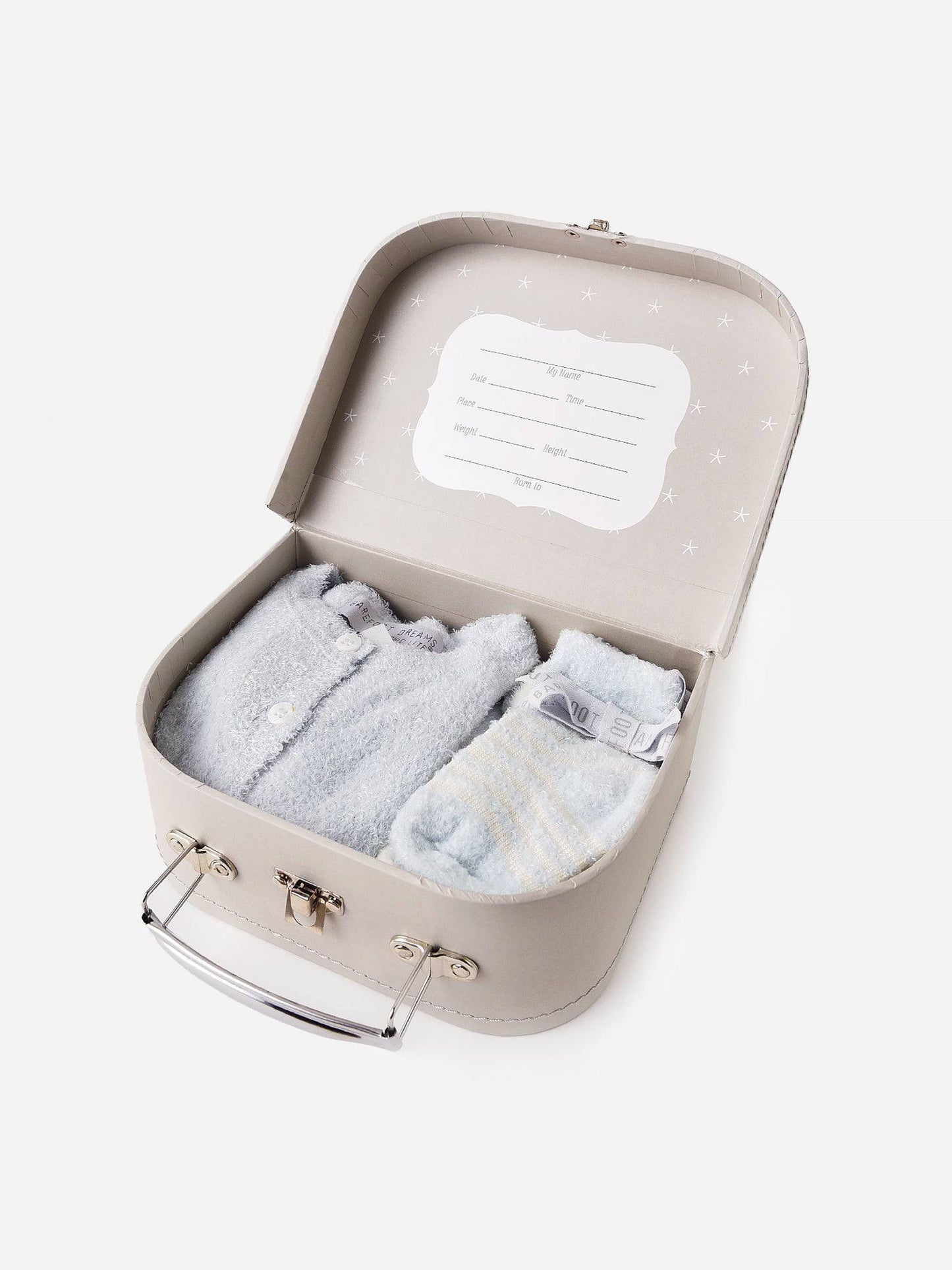 Barefoot Dreams CozyChic Lite® Classic Newborn Set - Saint Bernard