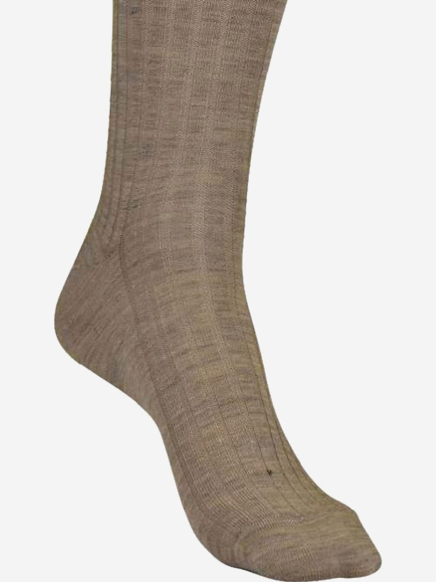 Byford Men's Superwash Extra Fine Merino Wool Mid Calf Socks - Saint Bernard