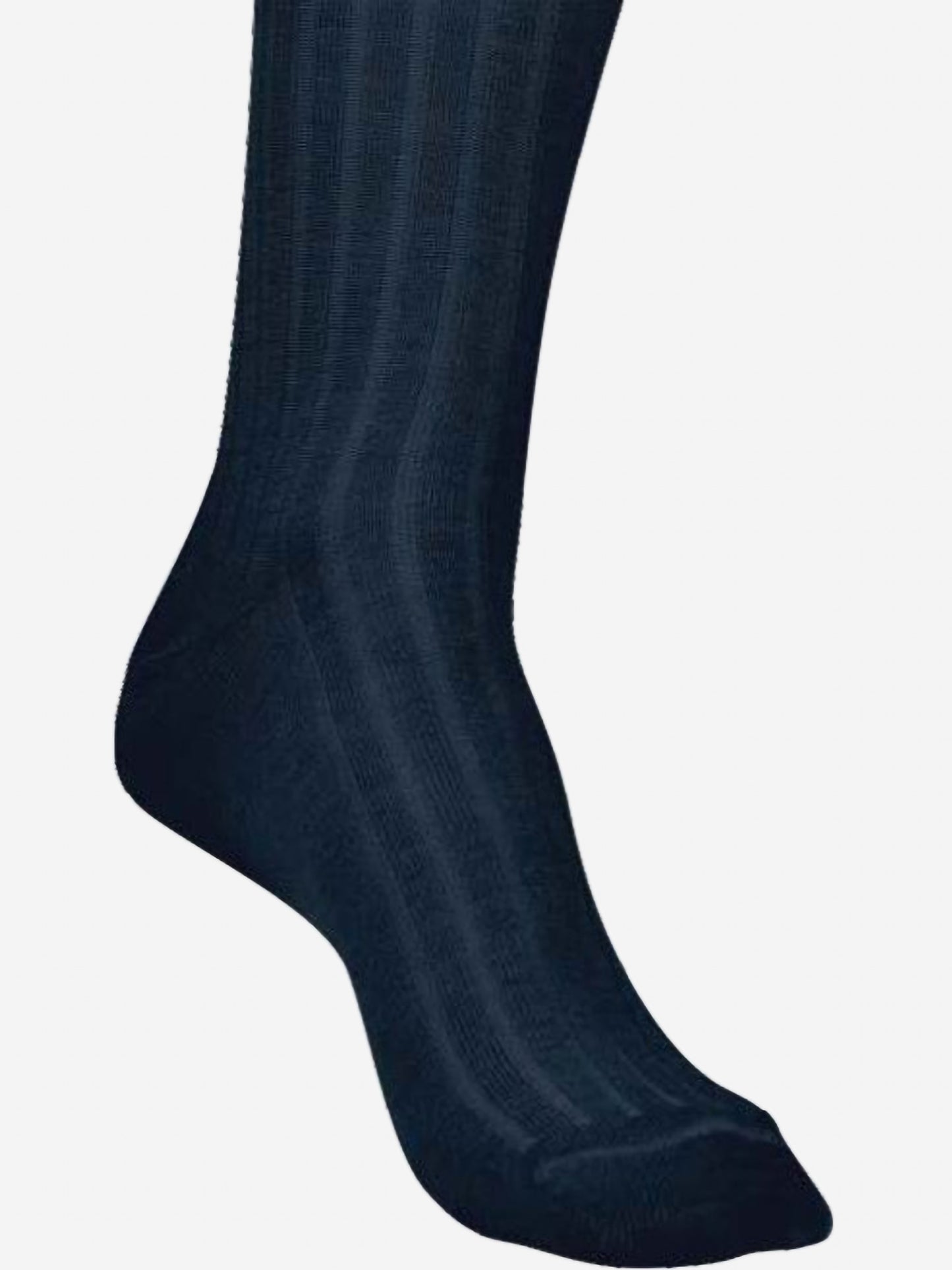 Byford Men's Superwash Extra Fine Merino Wool Mid Calf Socks - Saint Bernard