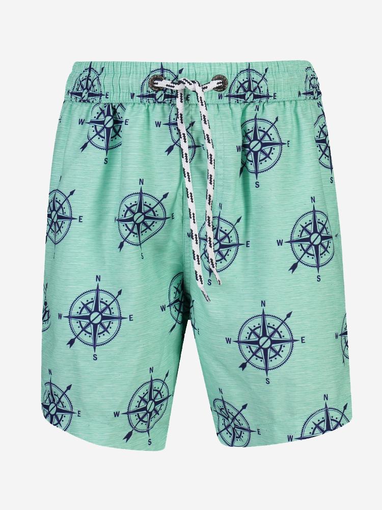 Snapper Rock Little Boys’ Compass Board Short - Saint Bernard