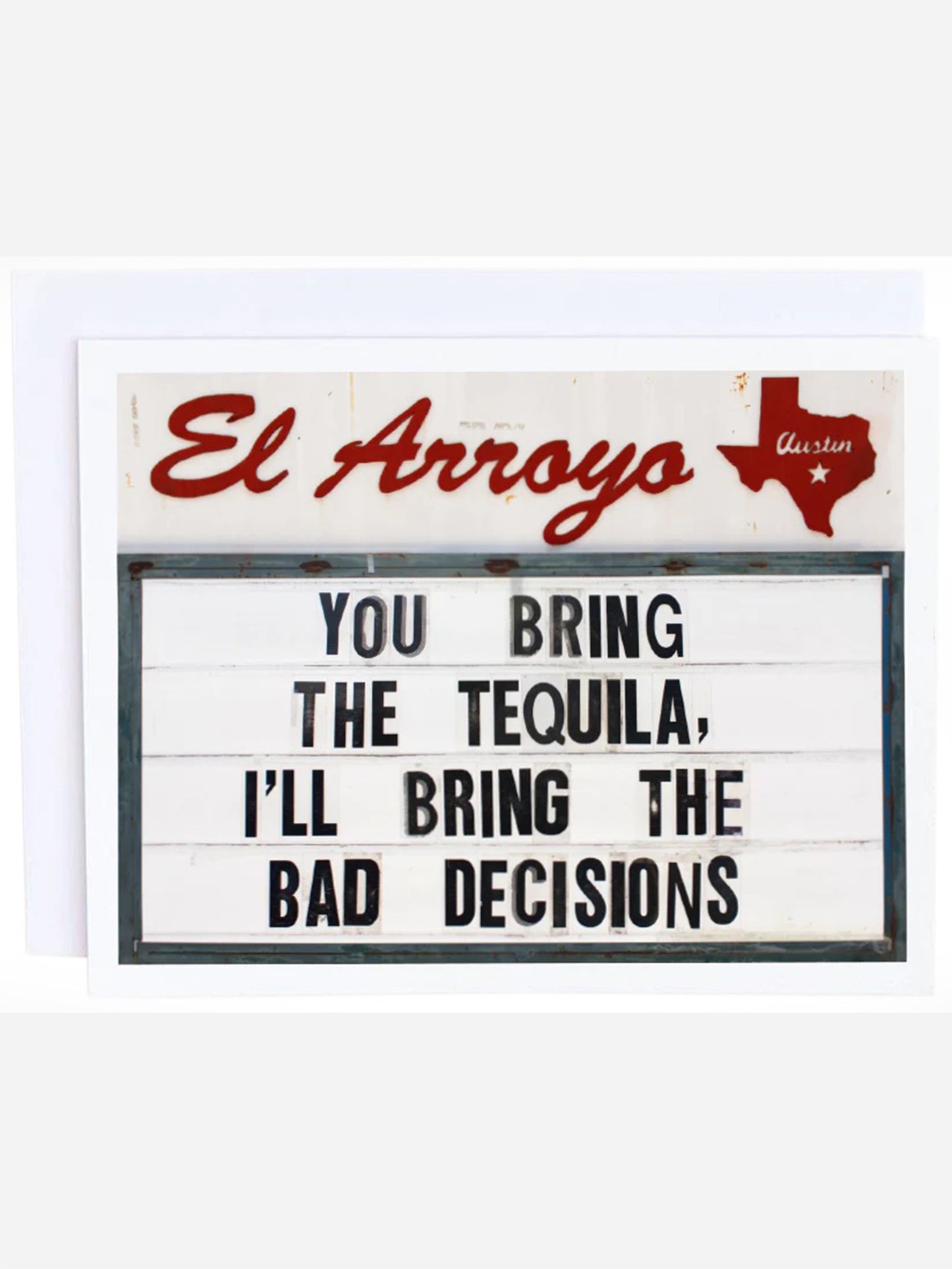 Cozumel Publishing Company El Arroyo Bad Decisions Card