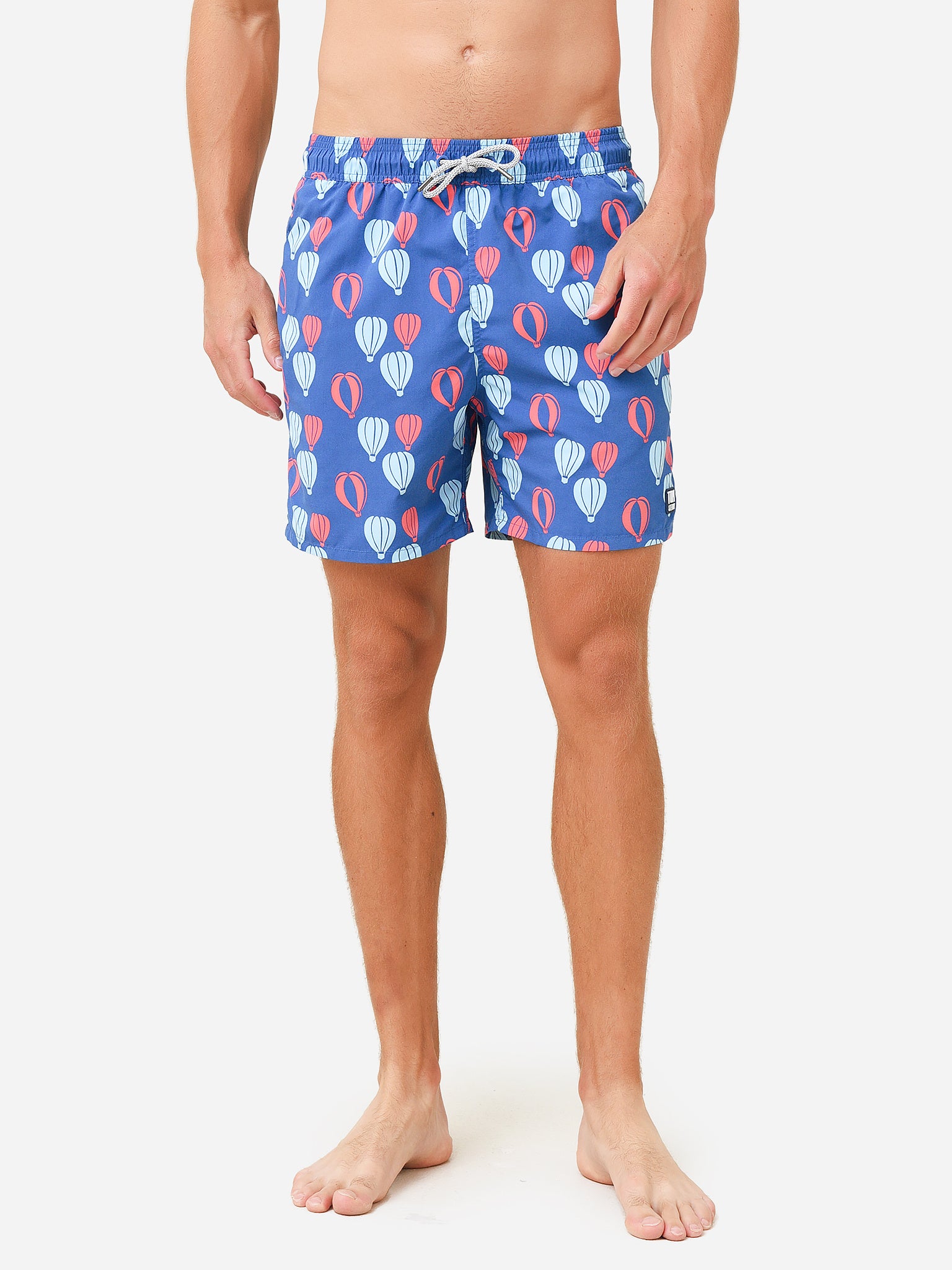 Tom & Teddy Men's Balloons Swim Trunk - Saint Bernard