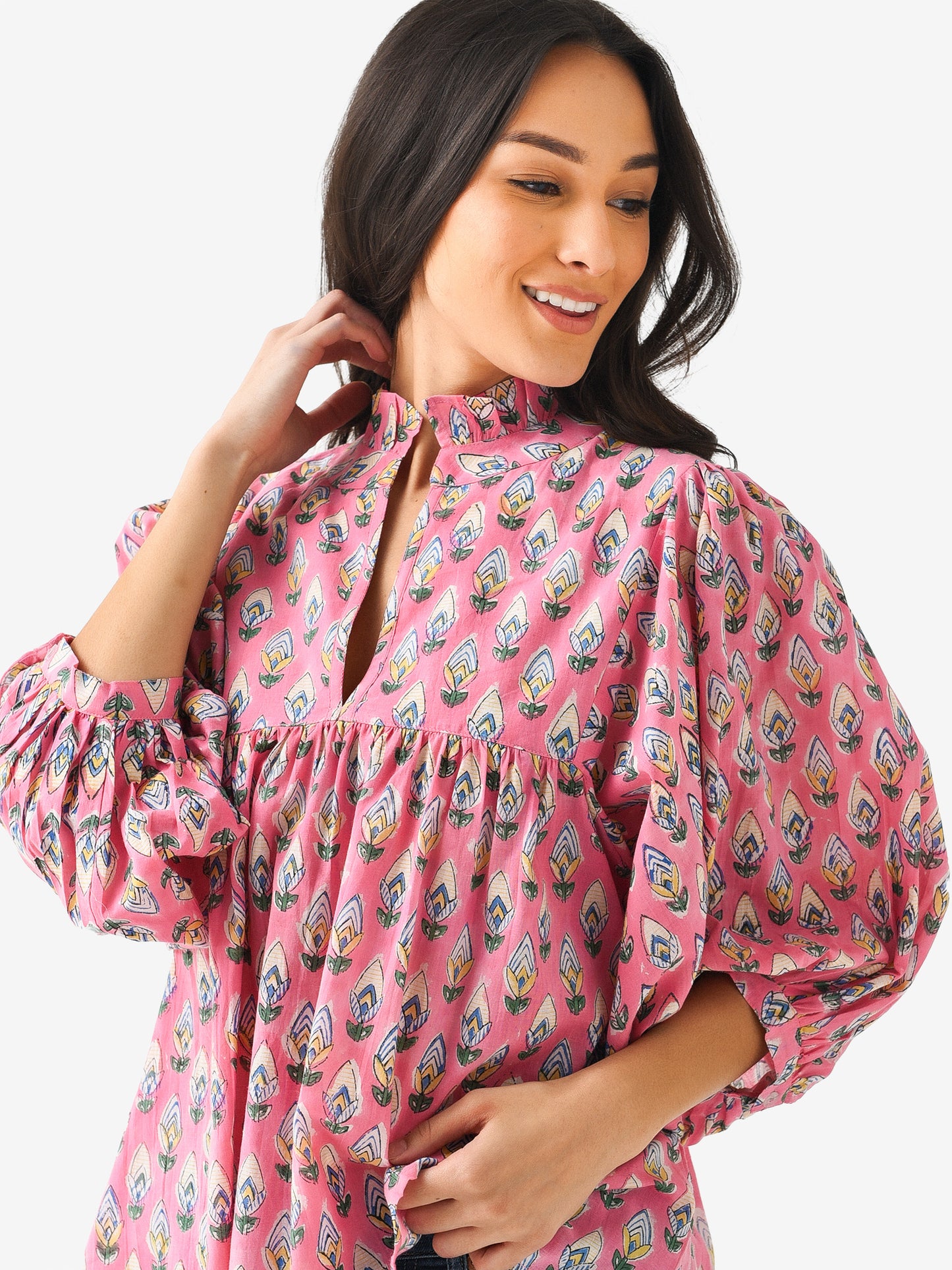 Sur La Vague Women's Barbie Blouse - Saint Bernard