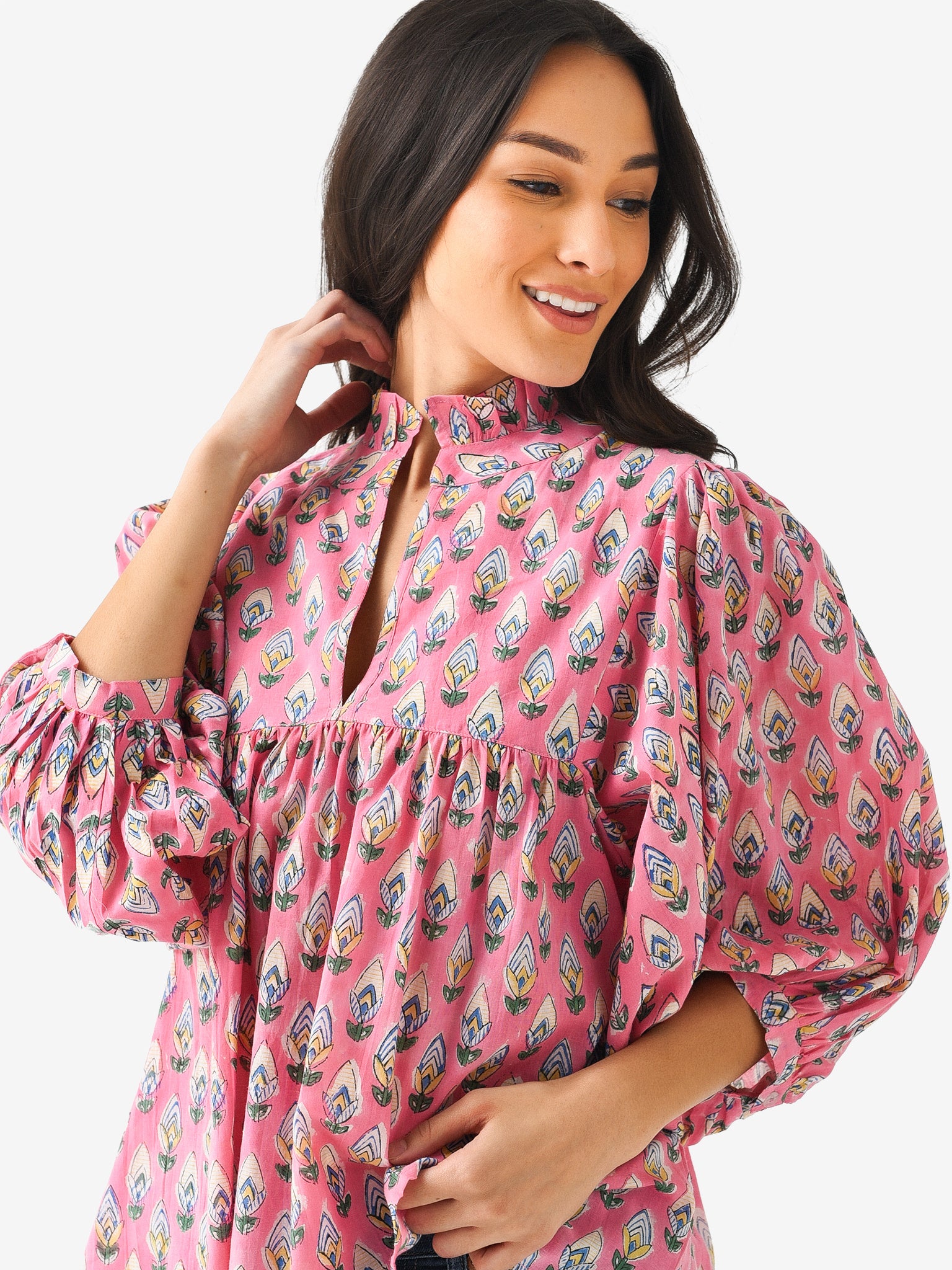 Sur La Vague Women's Barbie Blouse - Saint Bernard