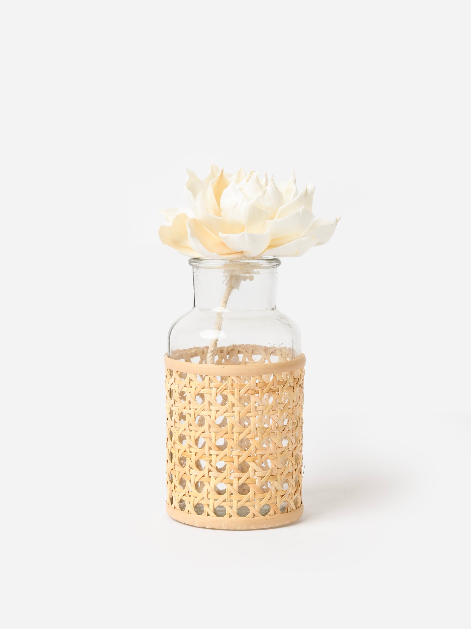 B's Knees Basket Weave Natural Reed Diffuser - Saint Bernard