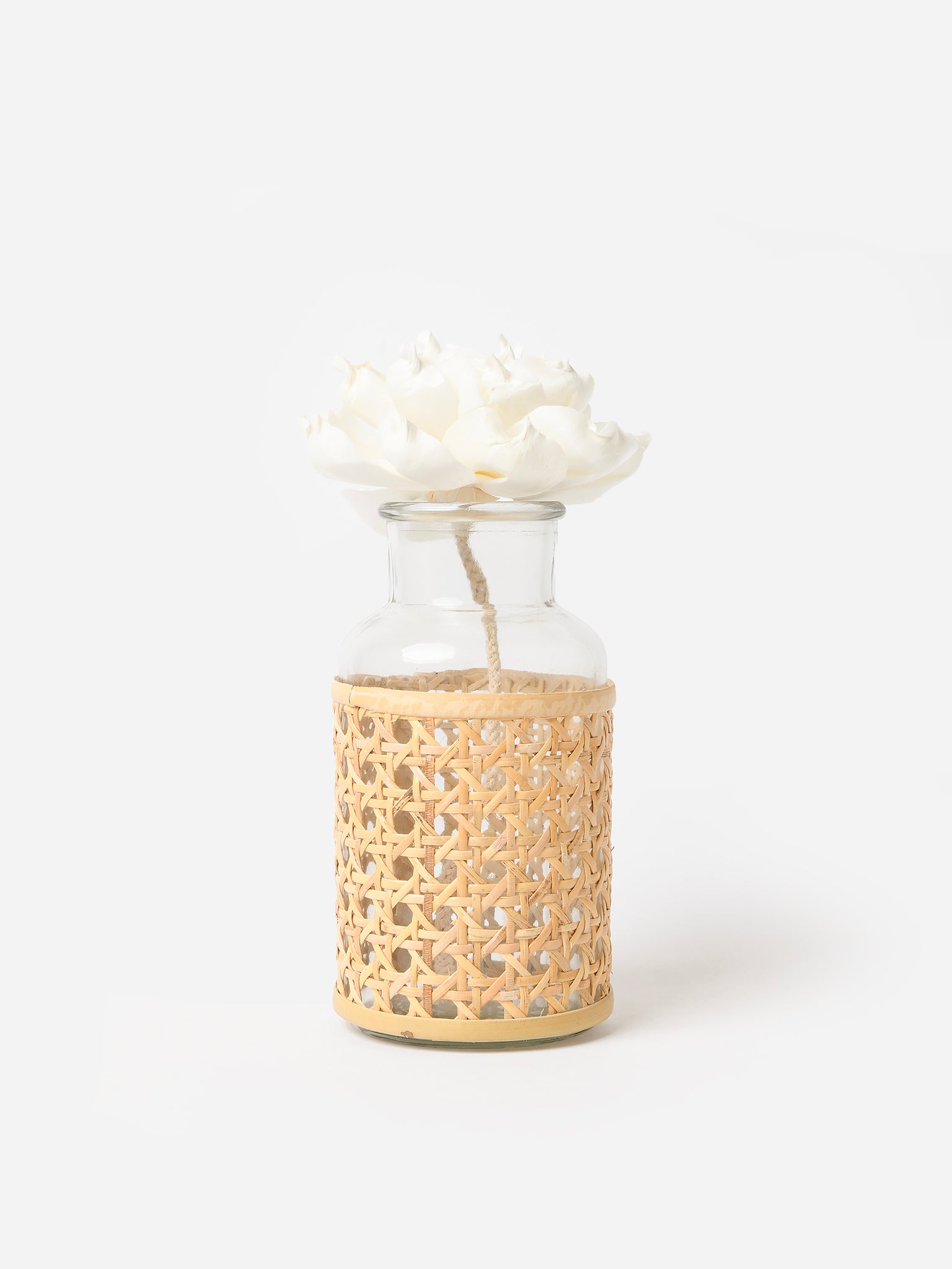 B's Knees Basket Weave Natural Reed Diffuser - Saint Bernard