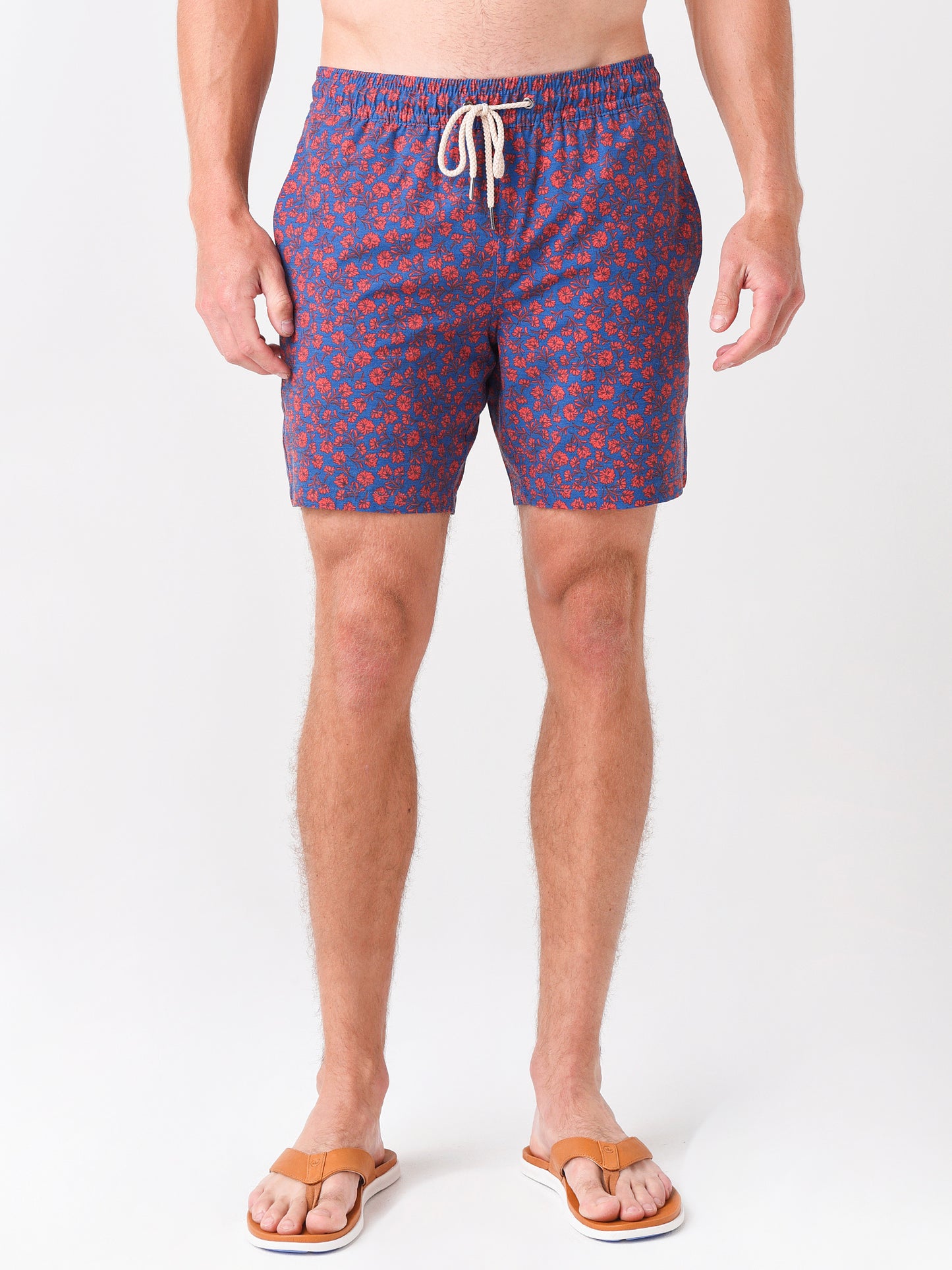 Fair Harbor Men's Bayberry Swim Trunk - Saint Bernard