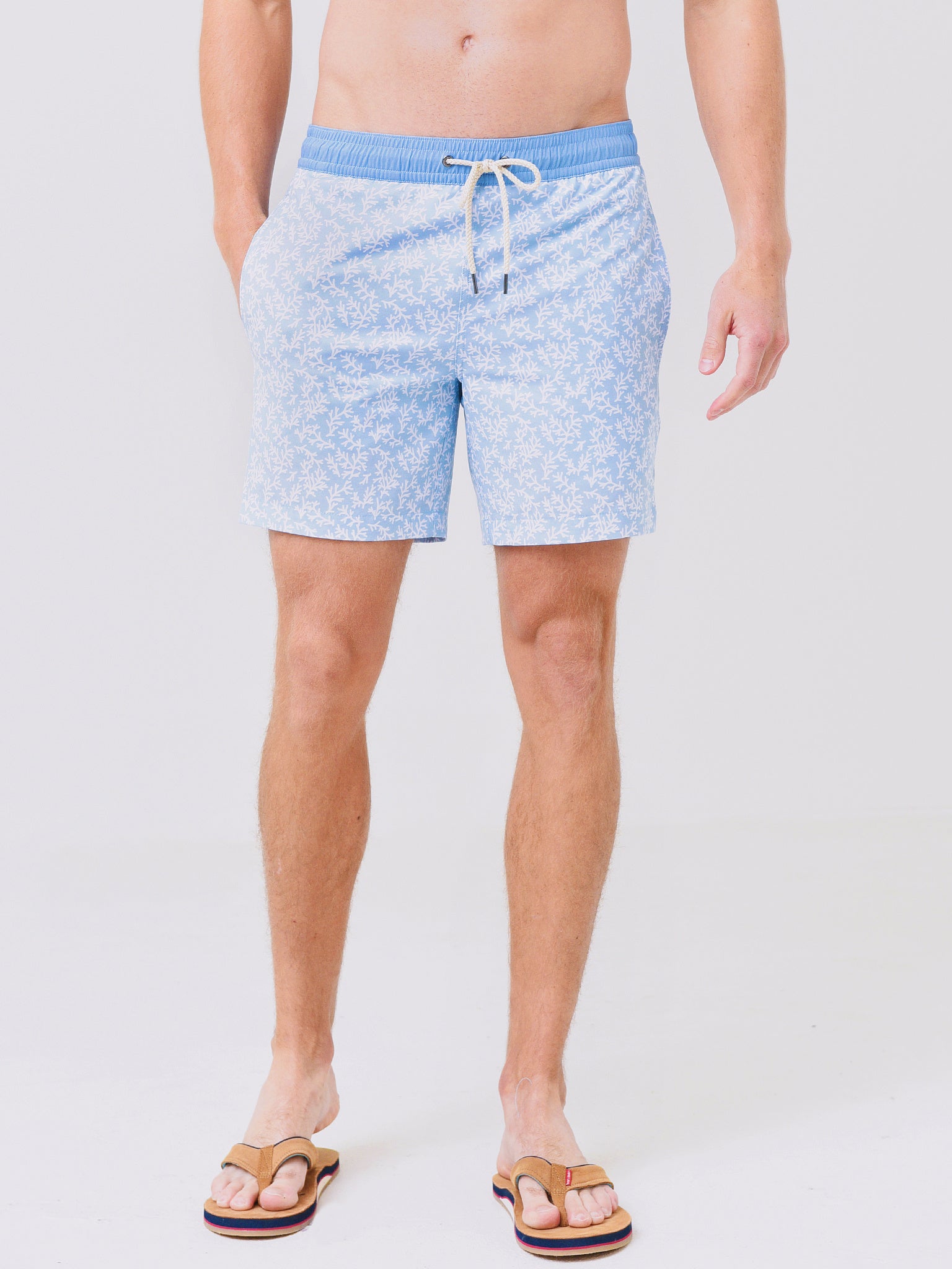 Fair Harbor Men's The Bayberry Swim Trunk - Saint Bernard