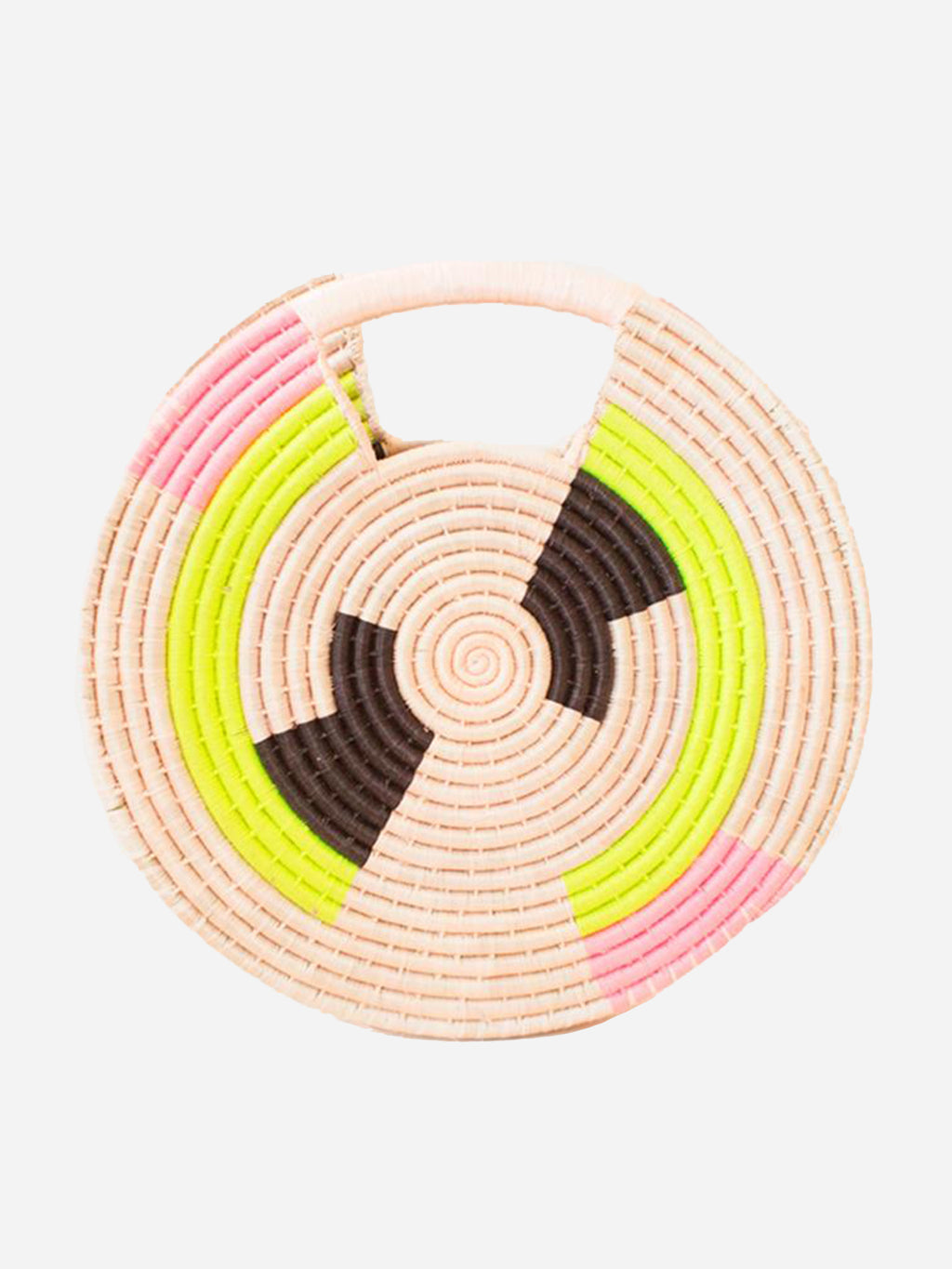 Indego Africa Neon Ellie Round Tote - Saint Bernard