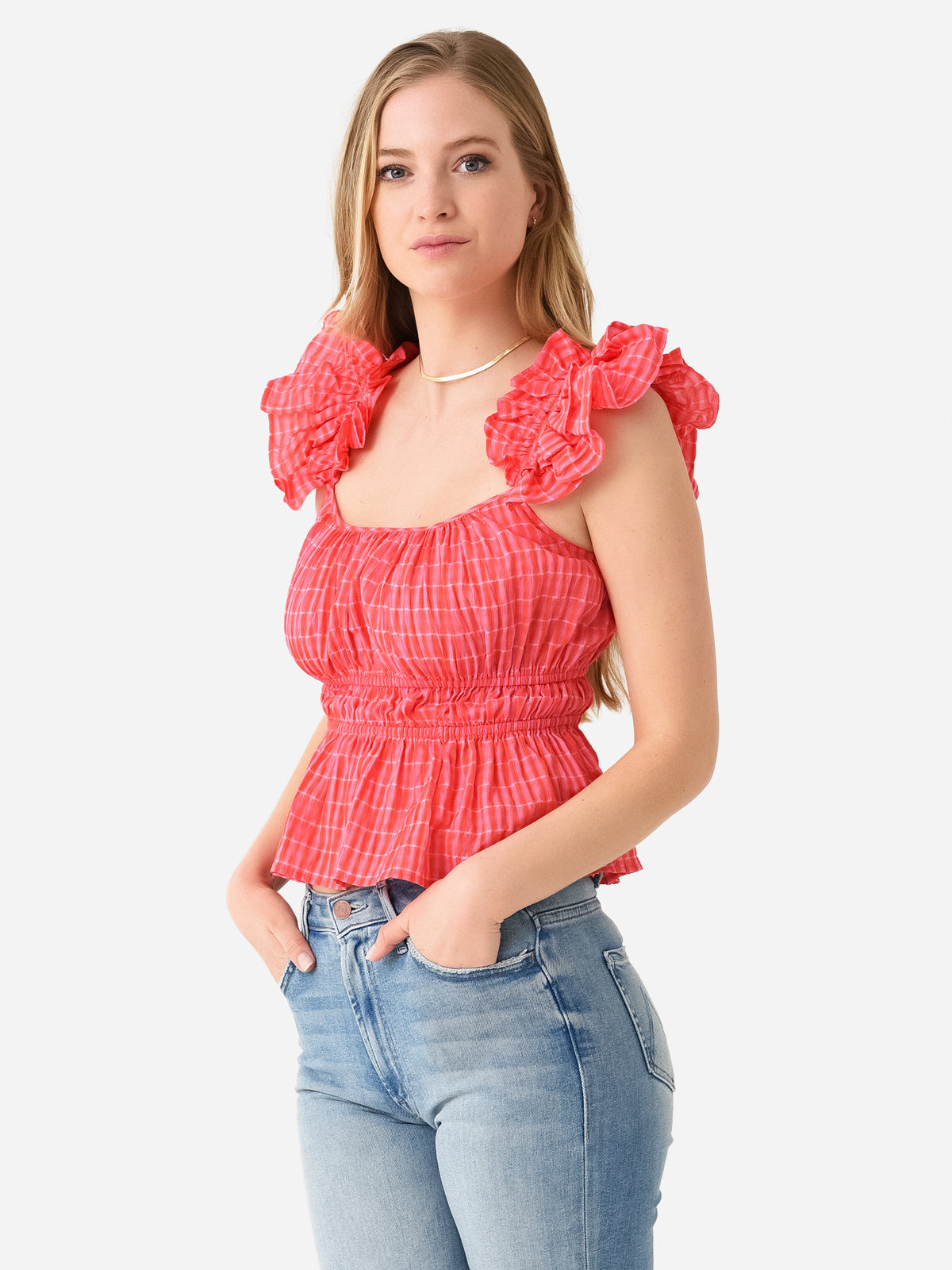 Lavender Brown Women's Leila Top - Saint Bernard