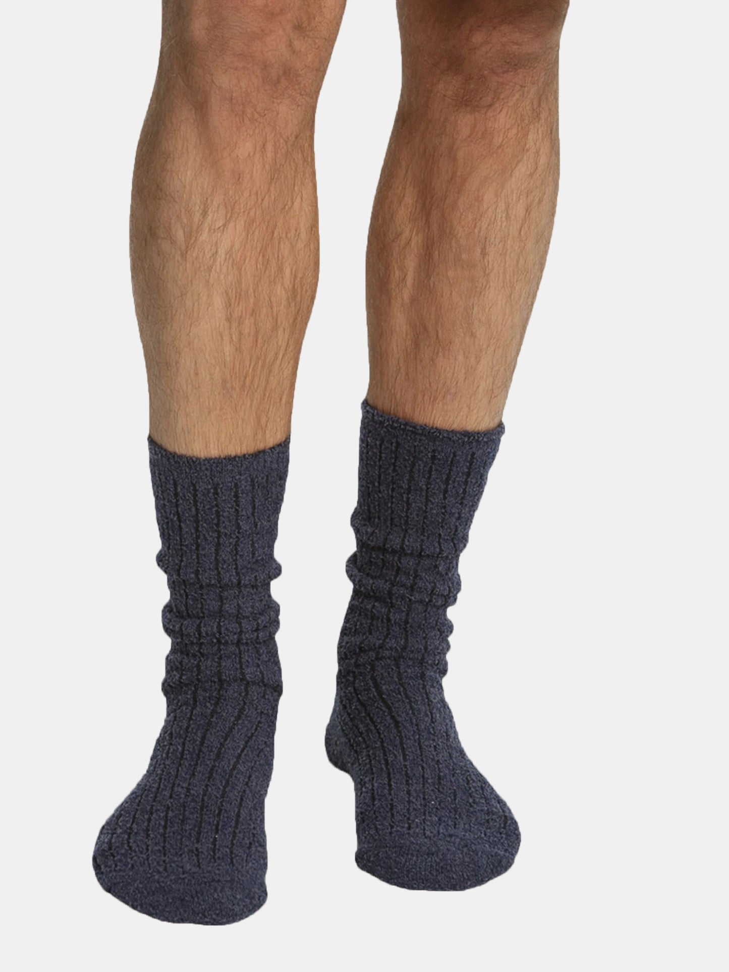 Barefoot Dreams Men's CozyChic® Ribbed Socks - Saint Bernard