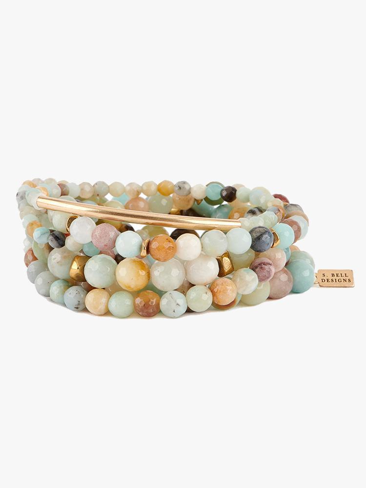 S. Bell Beach Stack Bracelets Set of 6 - Saint Bernard
