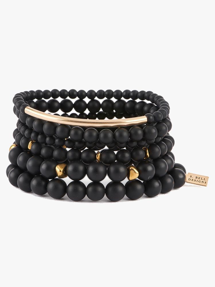 S. Bell Beach Stack Bracelets Set of 6 - Saint Bernard