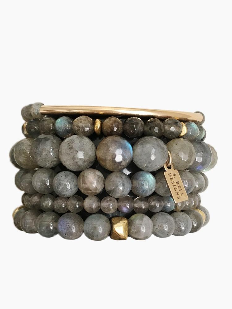 S. Bell Beach Stack Bracelets Set of 6 - Saint Bernard