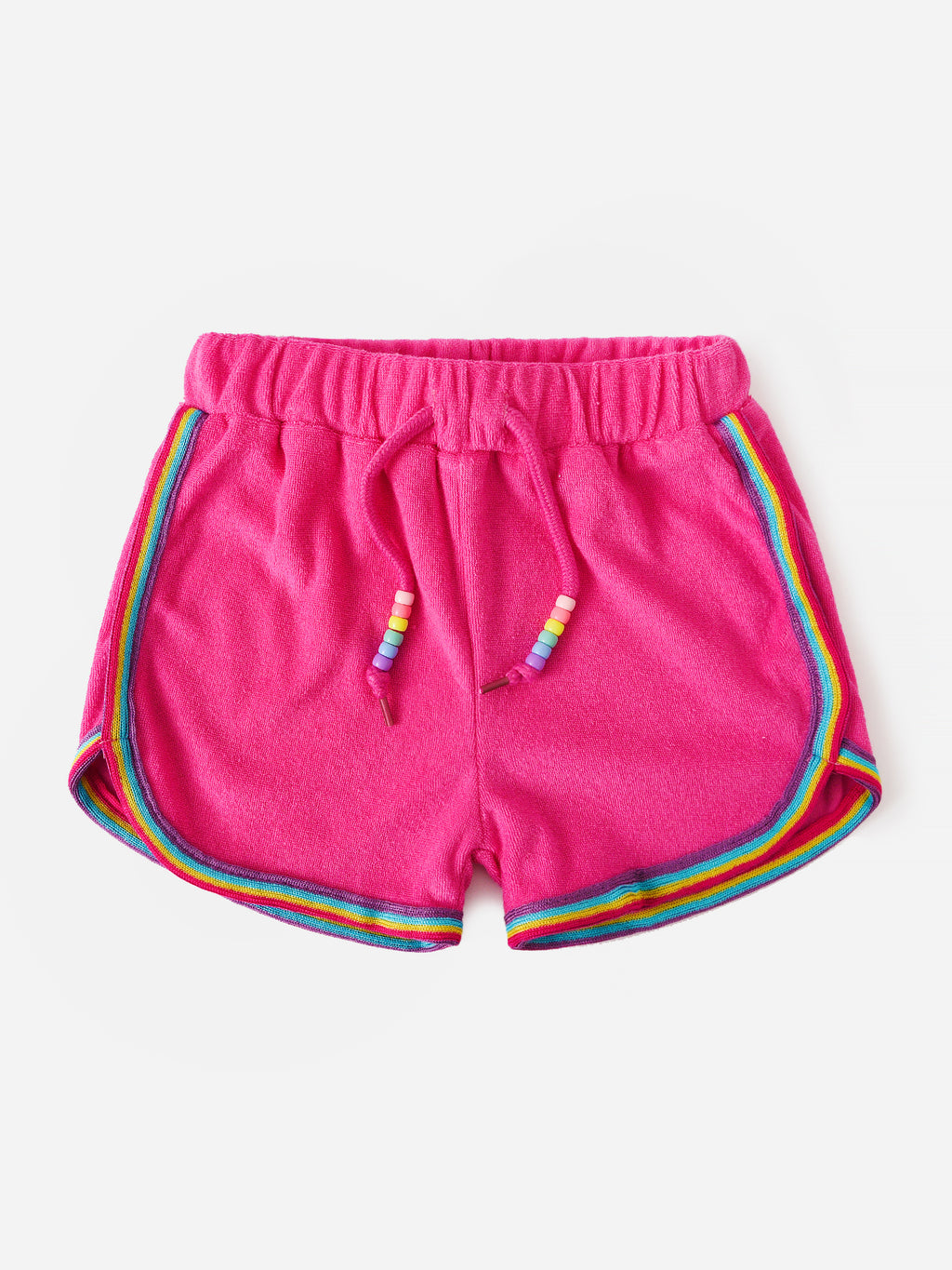 BEADED TIE SHORTSxPINK-alt1