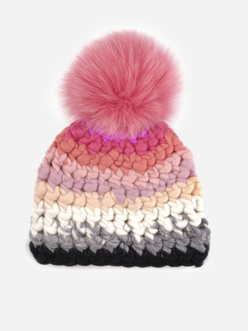 Mischa Lampert Women's Beanie Stripe Hat