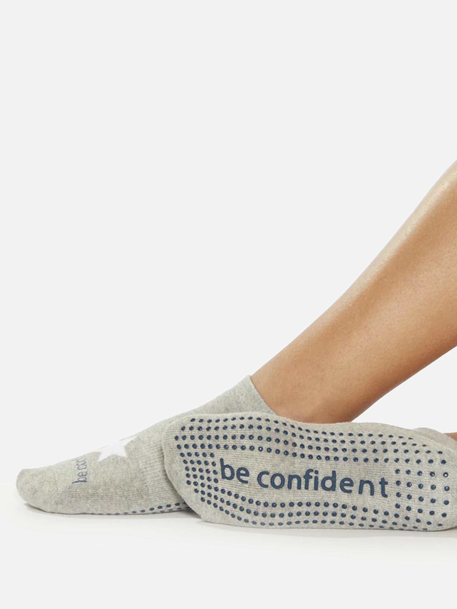 Sticky Be Socks Women's Be Confident Grip Socks –