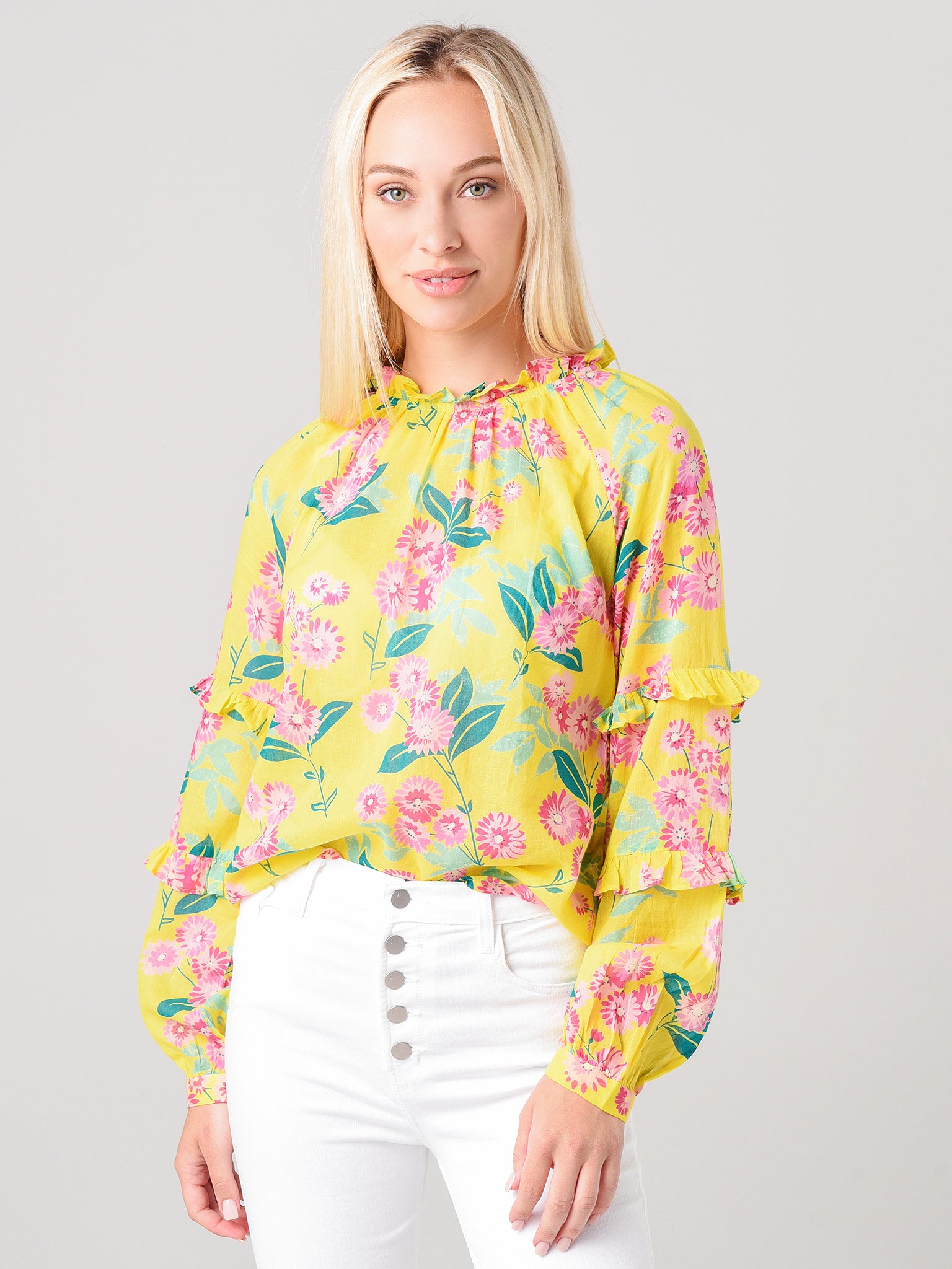 Banjanan Women's Berta Top - Saint Bernard