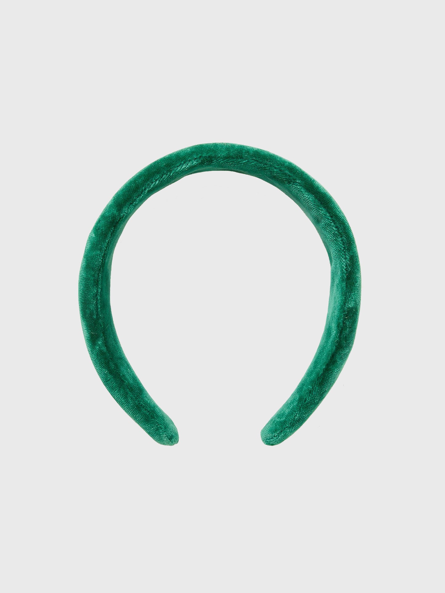 Loeffler Randall Women's Bette Emerald Wide Puffy Headband - Saint Bernard