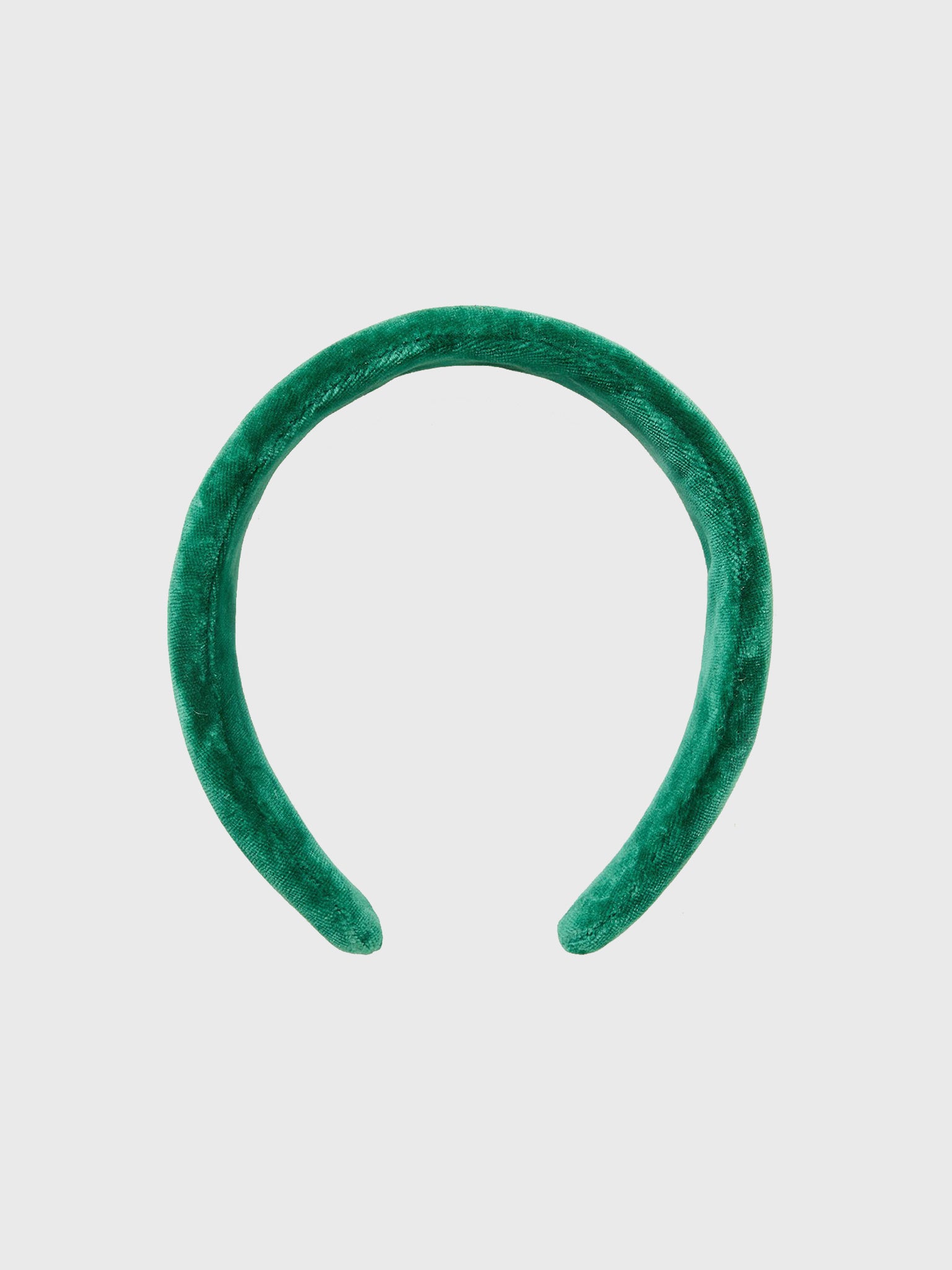 Loeffler Randall Women's Bette Emerald Wide Puffy Headband - Saint Bernard
