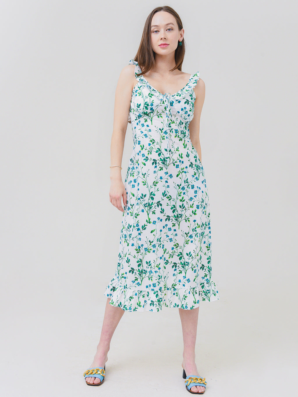 BETTE DRESSxGREENMULTI-alt1